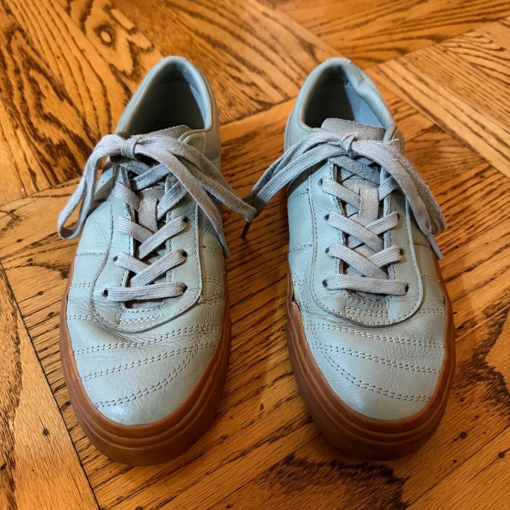 Converse One Star CC Ox, mint leather, gum sole, size mens 4.5 / womens 6.5